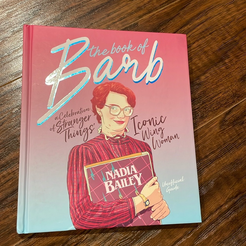 Book of Barb Stranger Things Horror Halloween Goth Punk Sci Fi 80s Dark Academia